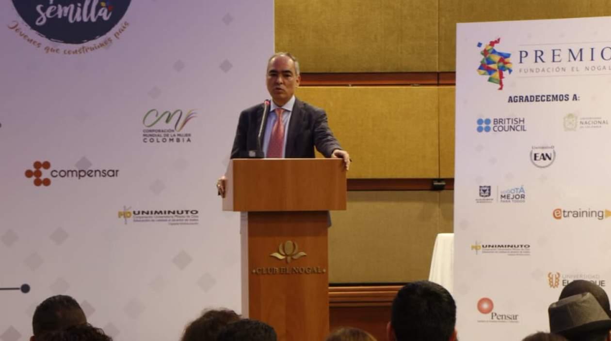 Alto Comisionado para la Paz de Colombia, Rodrigo Rivera.