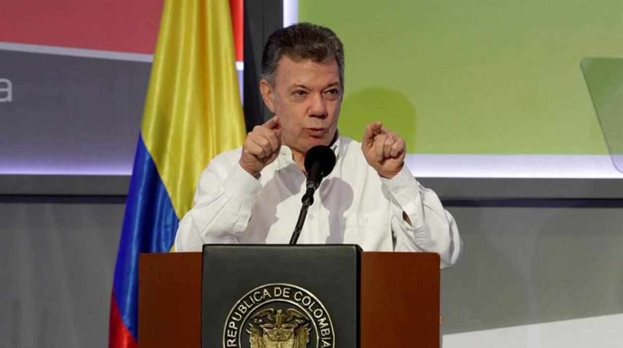 Juan Manuel Santos.