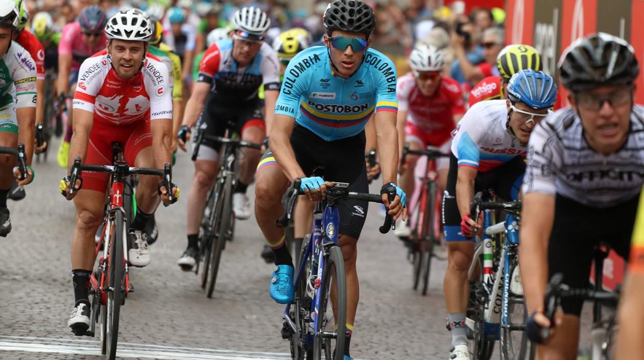 Wilmar Paredes, ciclista colombiano. 