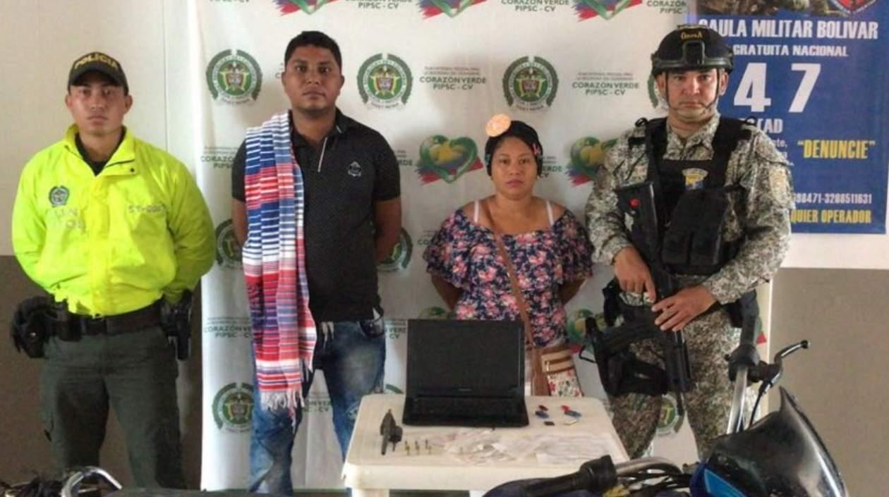 Ambos fueron cobijados con medida de aseguramiento en centro carcelario.