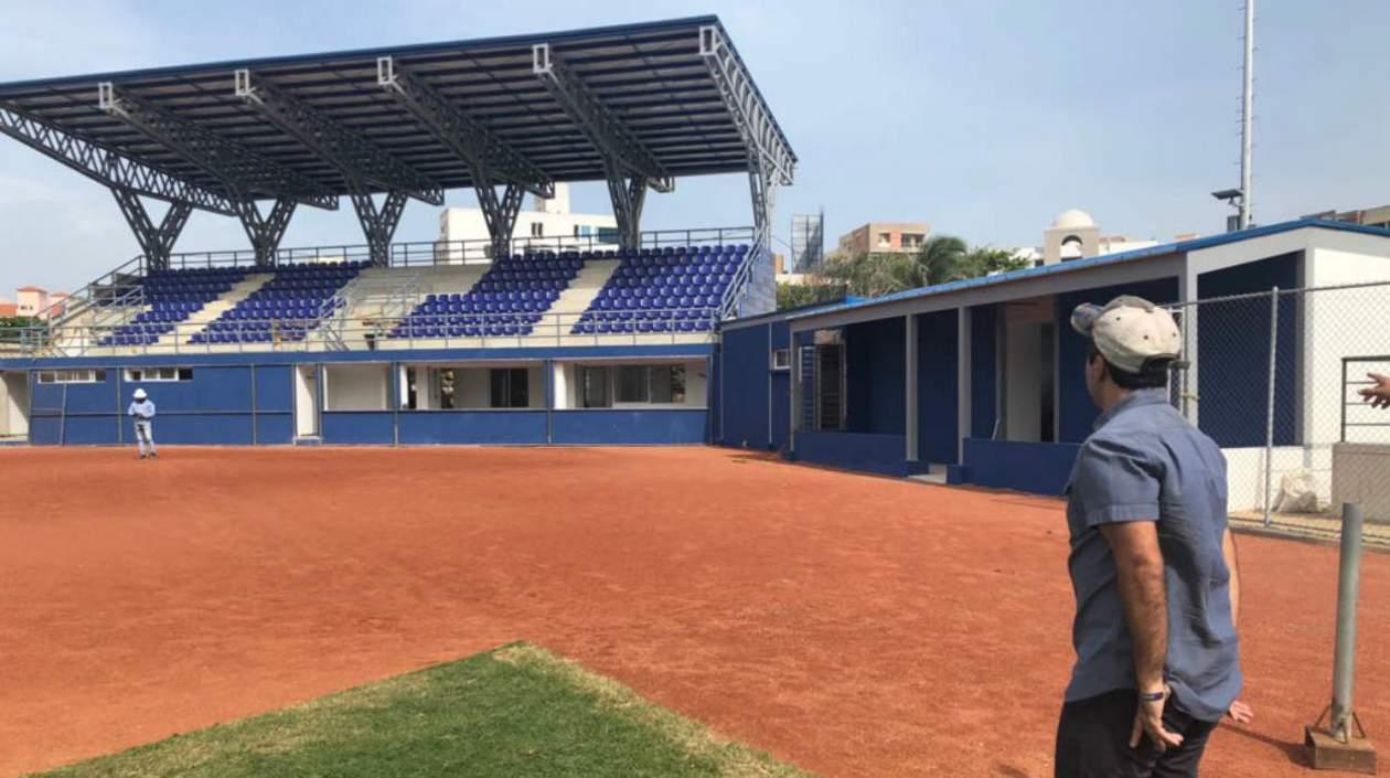 Estadio de Softbol de Bosques del Norte, en Barranquilla. 
