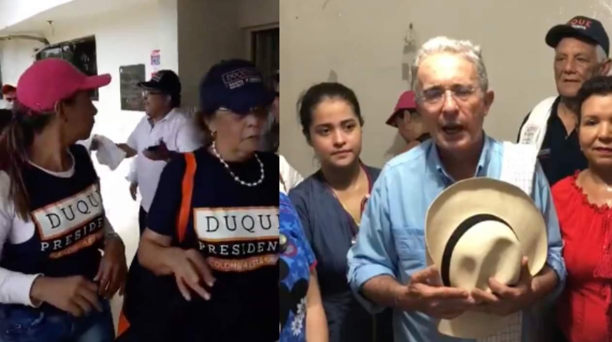 Álvaro Uribe, expresidente.