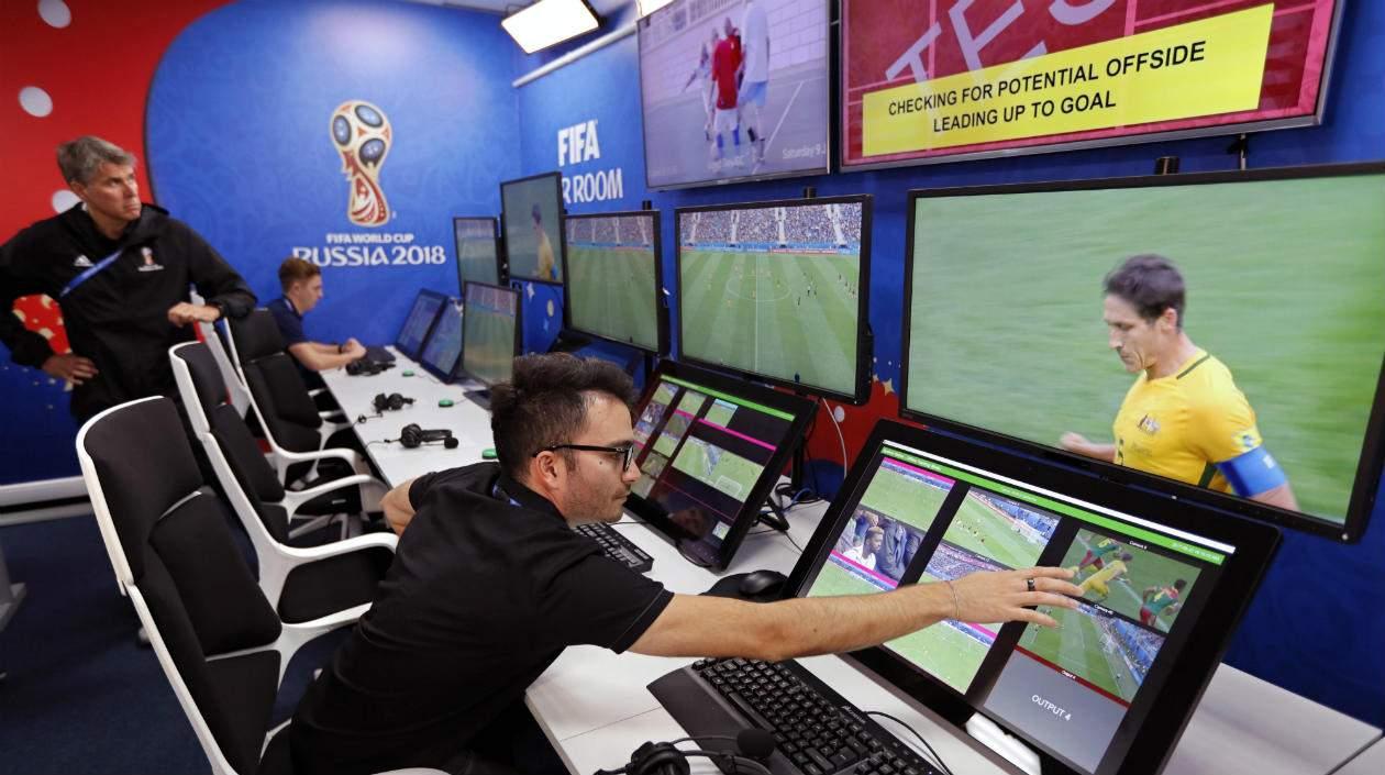 Así es la sala de operaciones del VAR. 