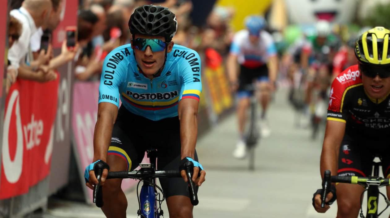 Wilmar Paredes, ciclista colombiano. 