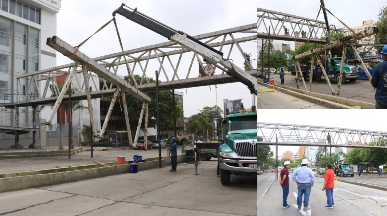 La estructura ya representaba un peligro para los ciudadanos.