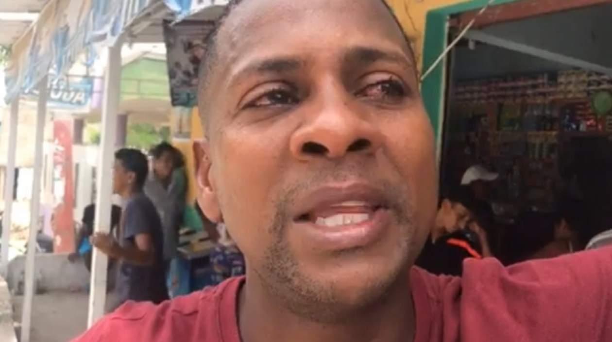 Samir Pérez Teherán, padre de la menor de 10 años. 