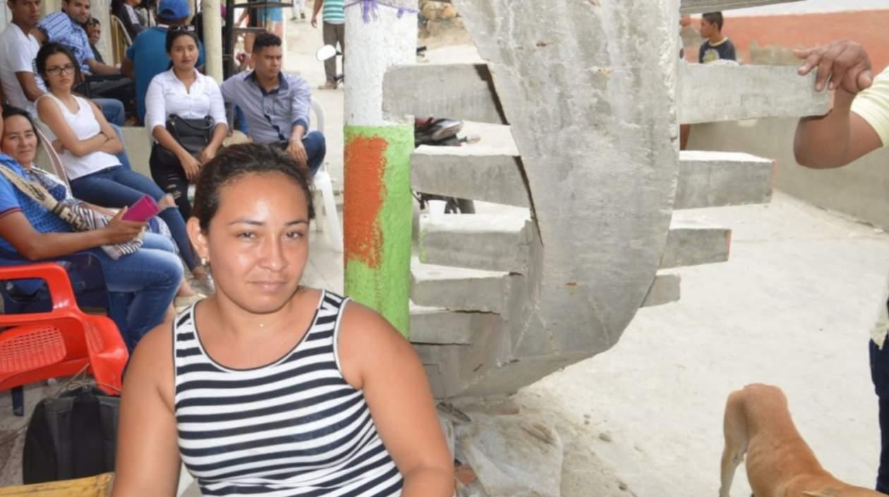 Ingrid Velásquez, mamá de la niña asesinada.