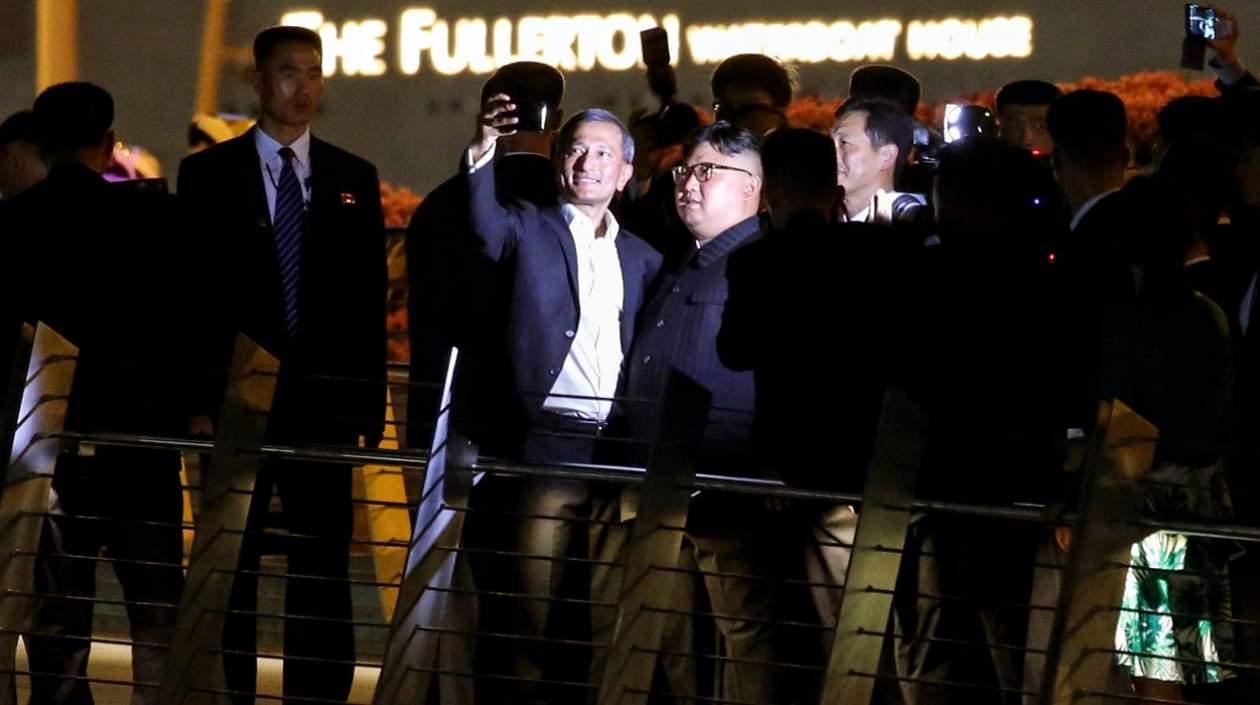 El líder norcoreano, Kim Jong-un, recorrió los principales lugares turísticos de Singapur.