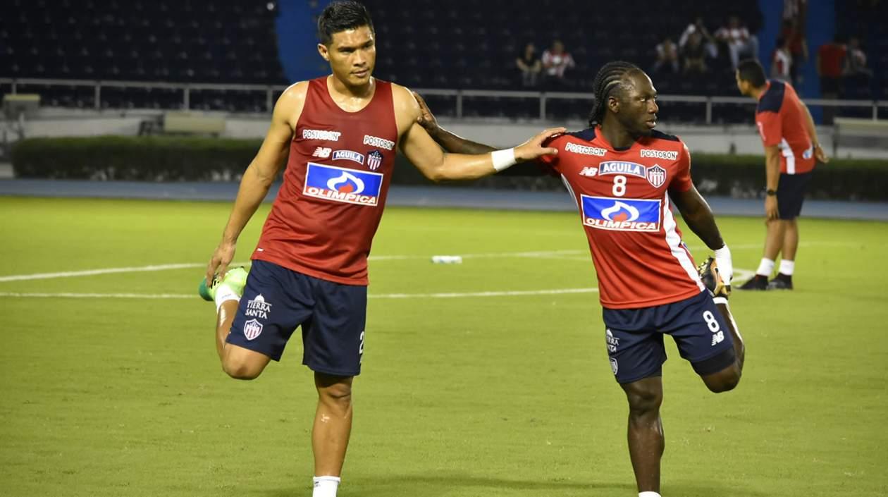 Teófilo Gutiérrez y Yimmi Chará conformaron el 'Cha-Teo'. 