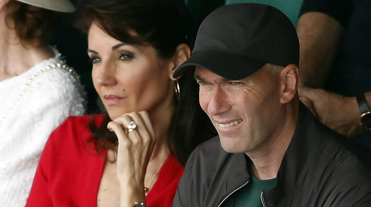 Zinedine Zidane, entrenador francés. 