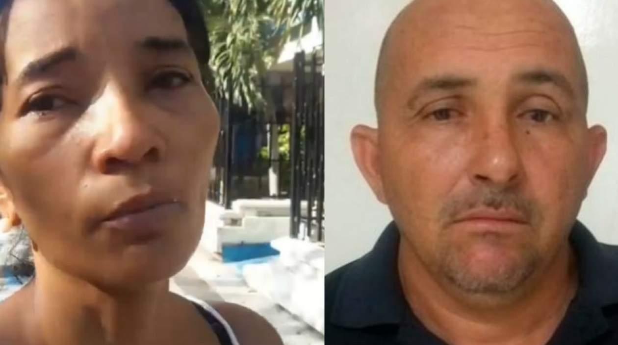 Elisa Navarro, esposa de Giberto Luna.