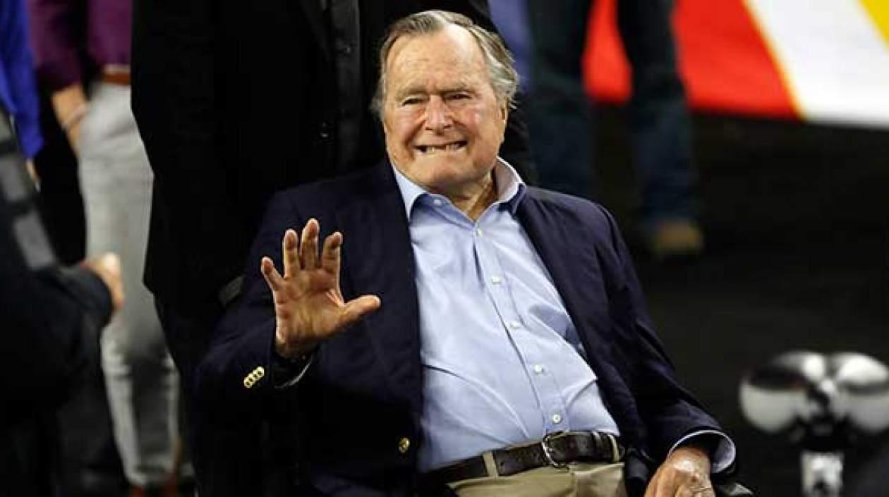 El expresidente de EE.UU., George H.W. Bush (1989-1993).
