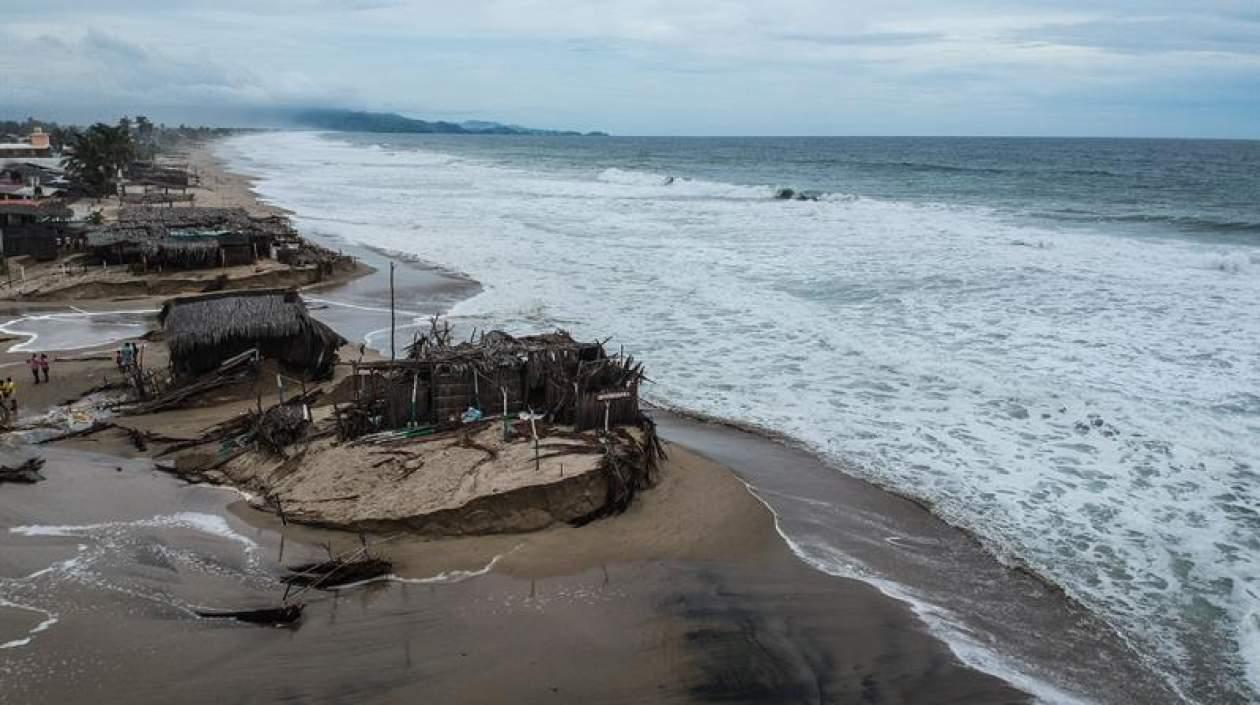 Imagen de la playas de Acapulco. 