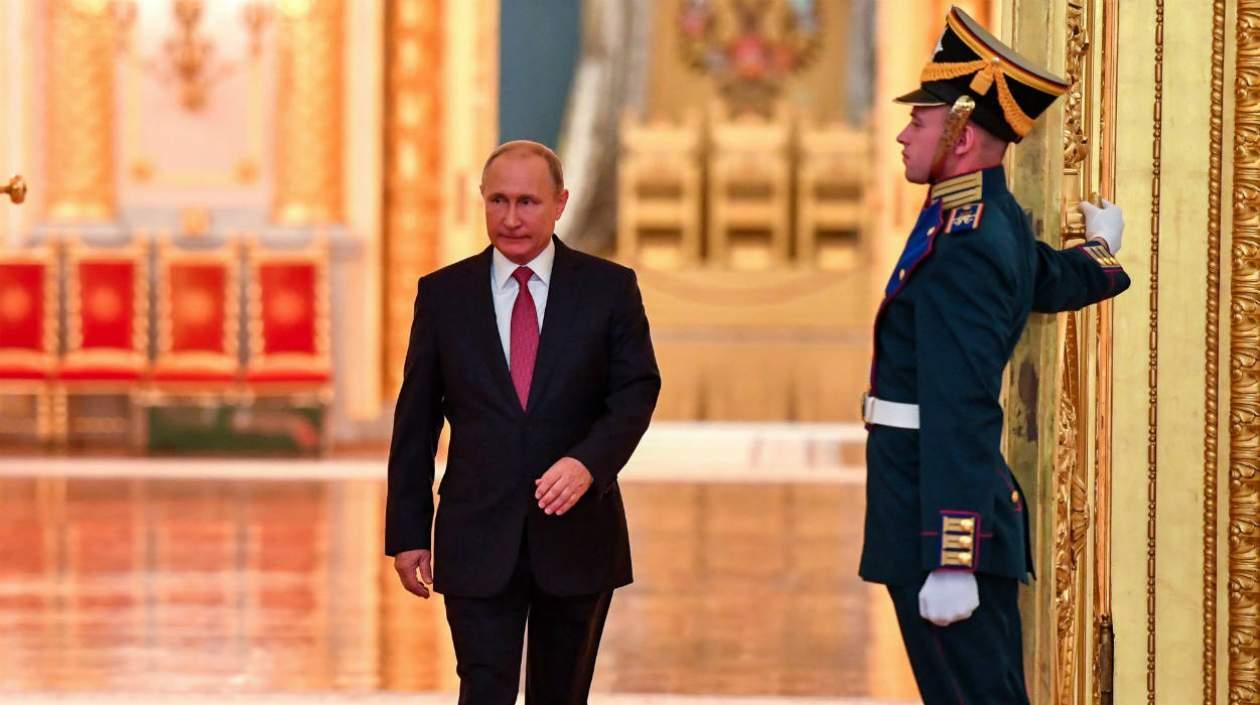 Vladímir Putin, presidente de Rusia. 