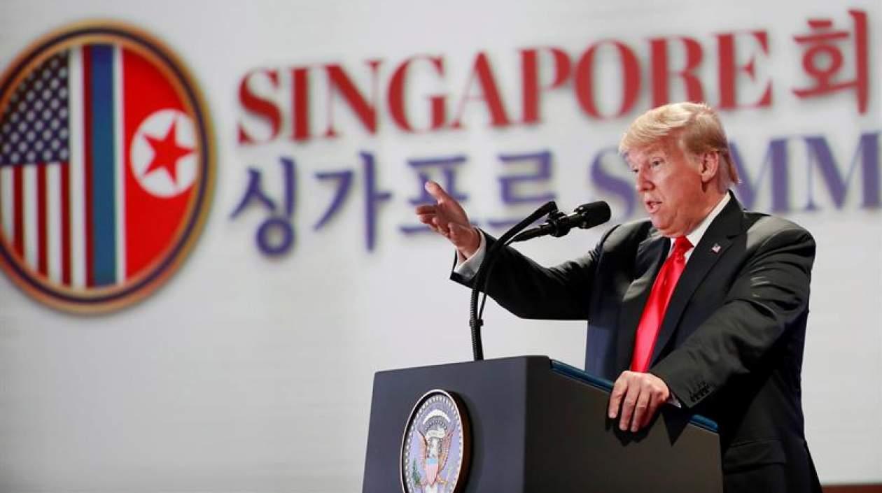 Donald Trump, presidente de Estados Unidos.