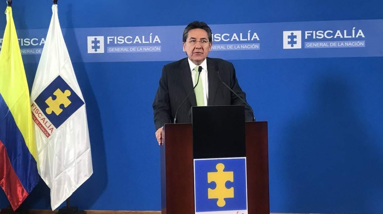 El Fiscal General de la Nación, Néstor Humberto Martínez.