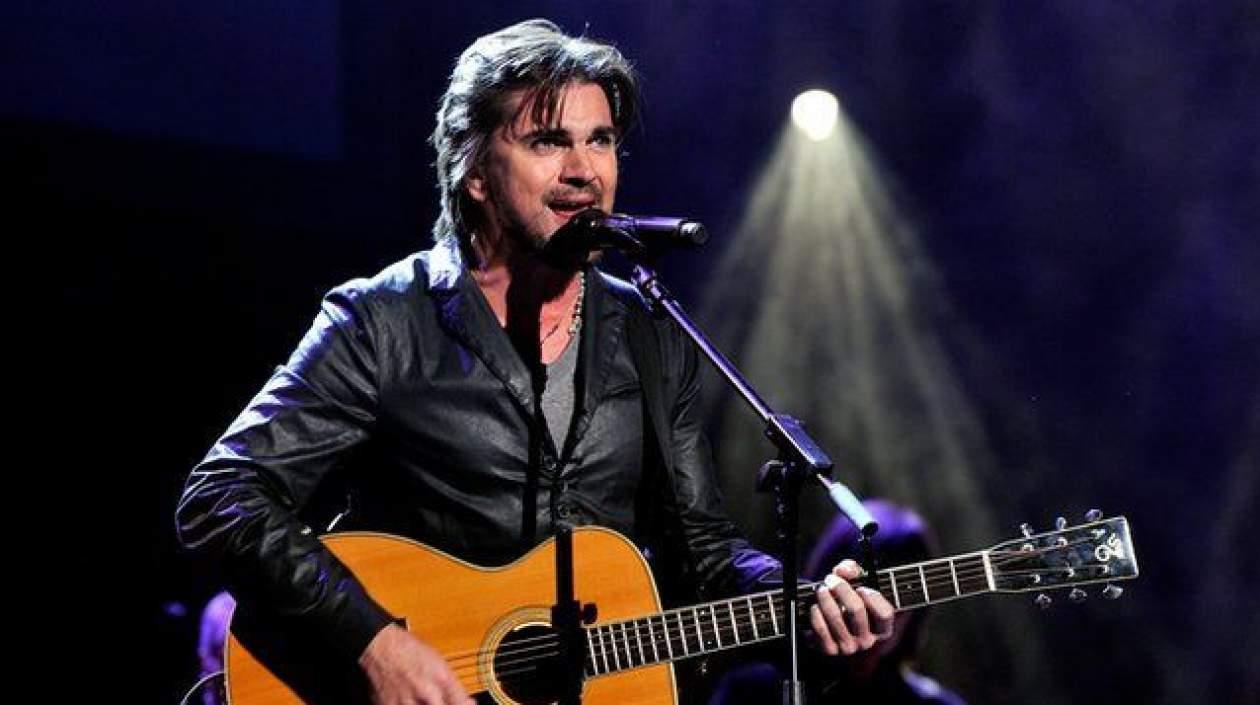 El cantante colombiano Juanes.