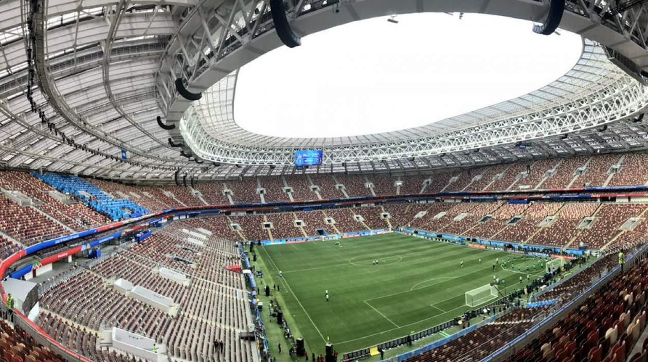 Estadio de Luzhniki, donde se inaugurará el Mundial. 