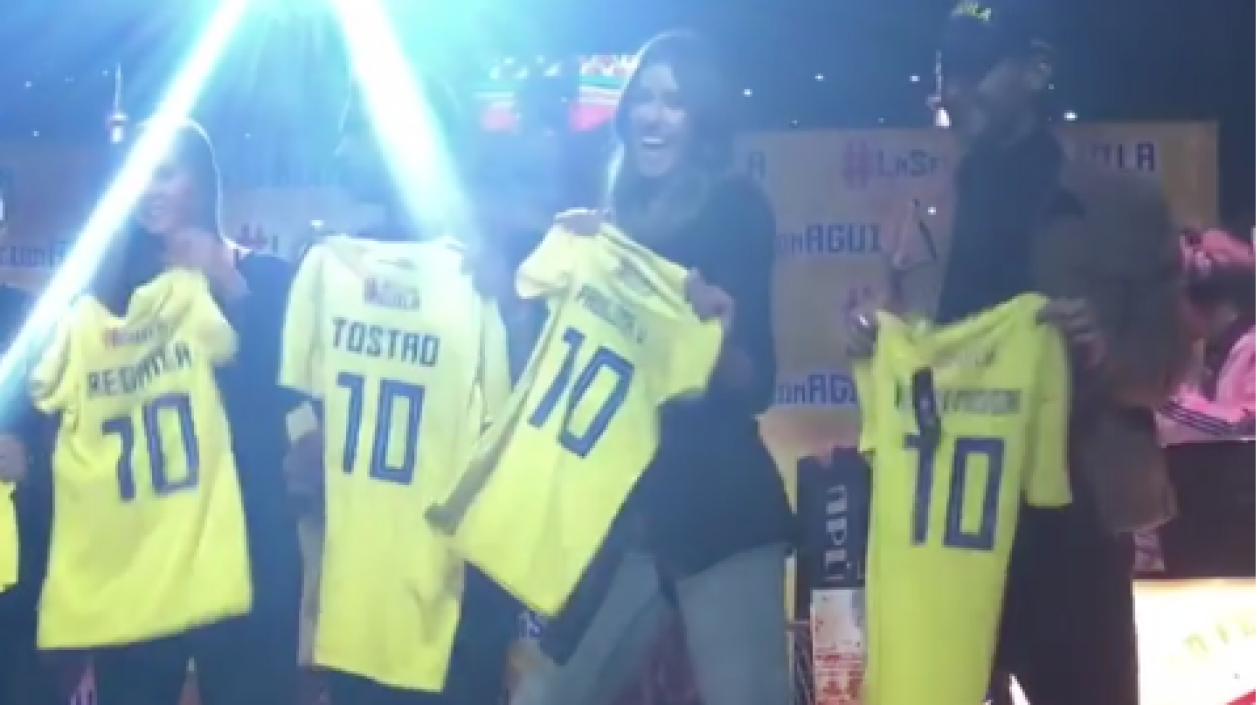 La exmiss Universo Paulina Vega.