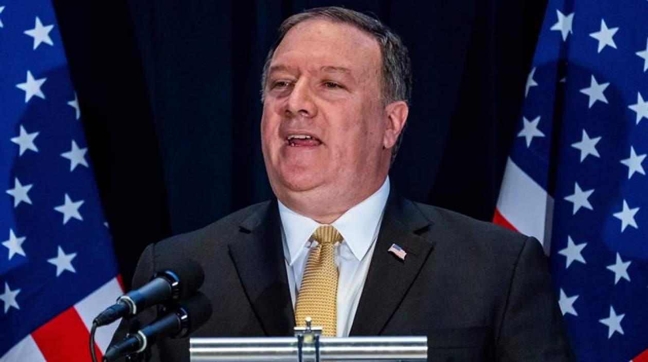 el secretario de Estado, Mike Pompeo.