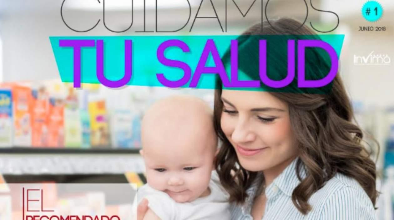 Esta es la portada del boletín virtual Cuidamos tu salud.
