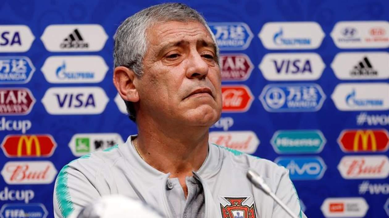 Fernando Santos, seleccionador de Portugal.