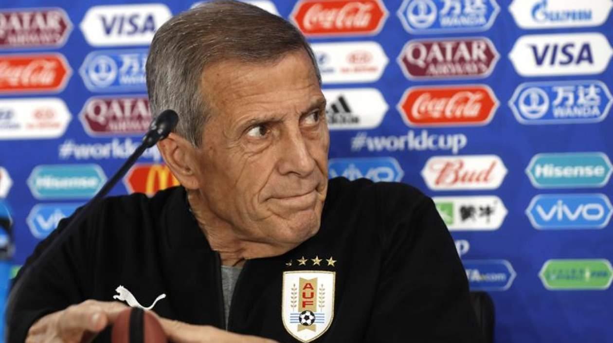 Óscar Washington Tabárez, seleccionador de Uruguay.
