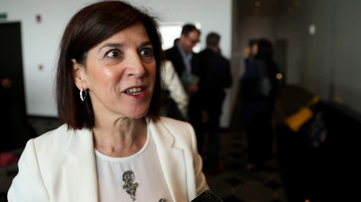 La europarlamentaria española Izaskun Bilbao