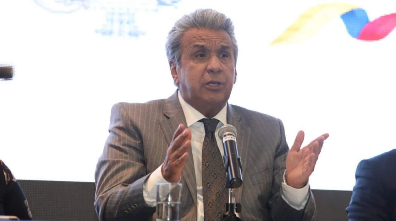 Lenín Moreno, presidente de Ecuador.