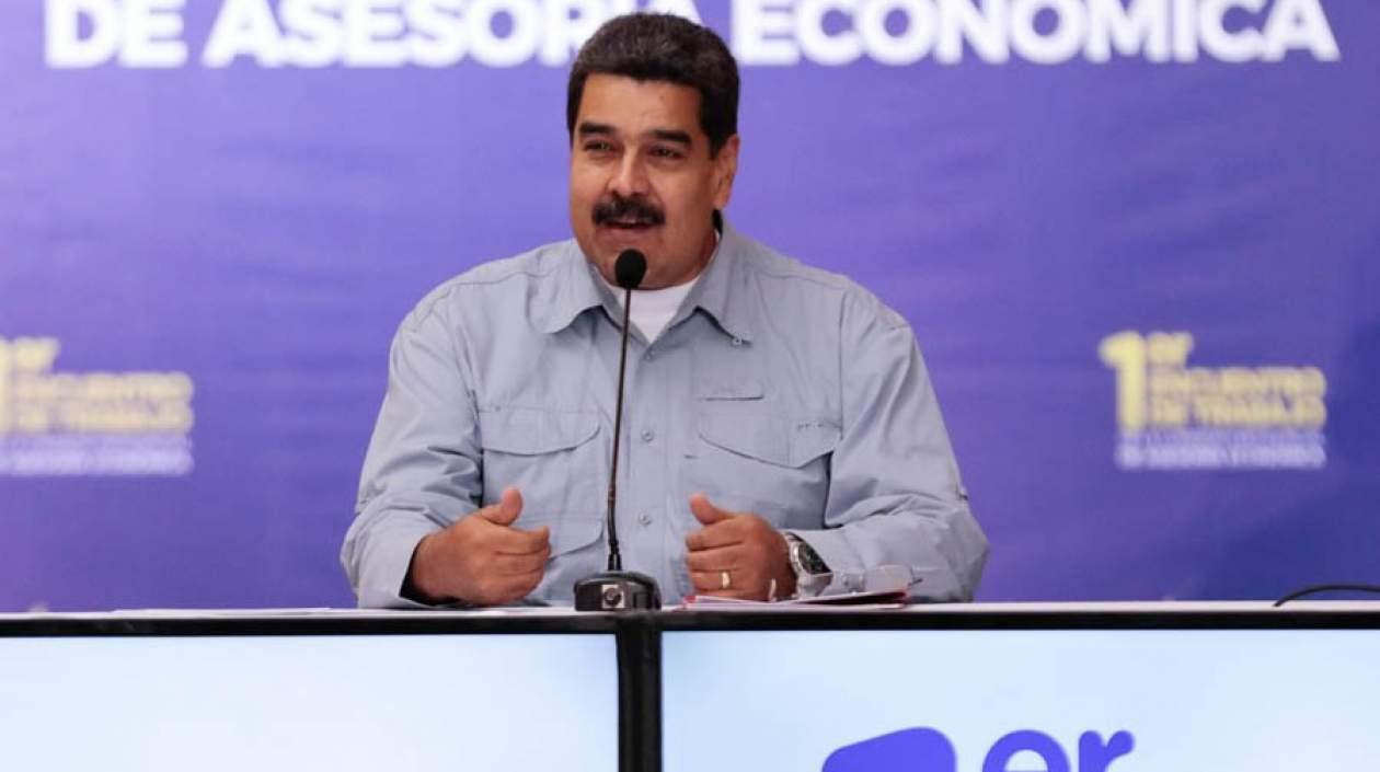 El jefe de Estado de Venezuela, Nicolás Maduro