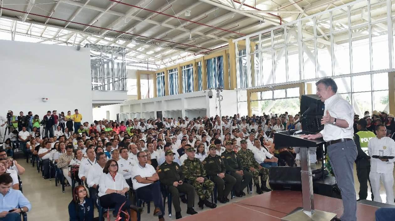 El Presidente Juan Manuel Santos