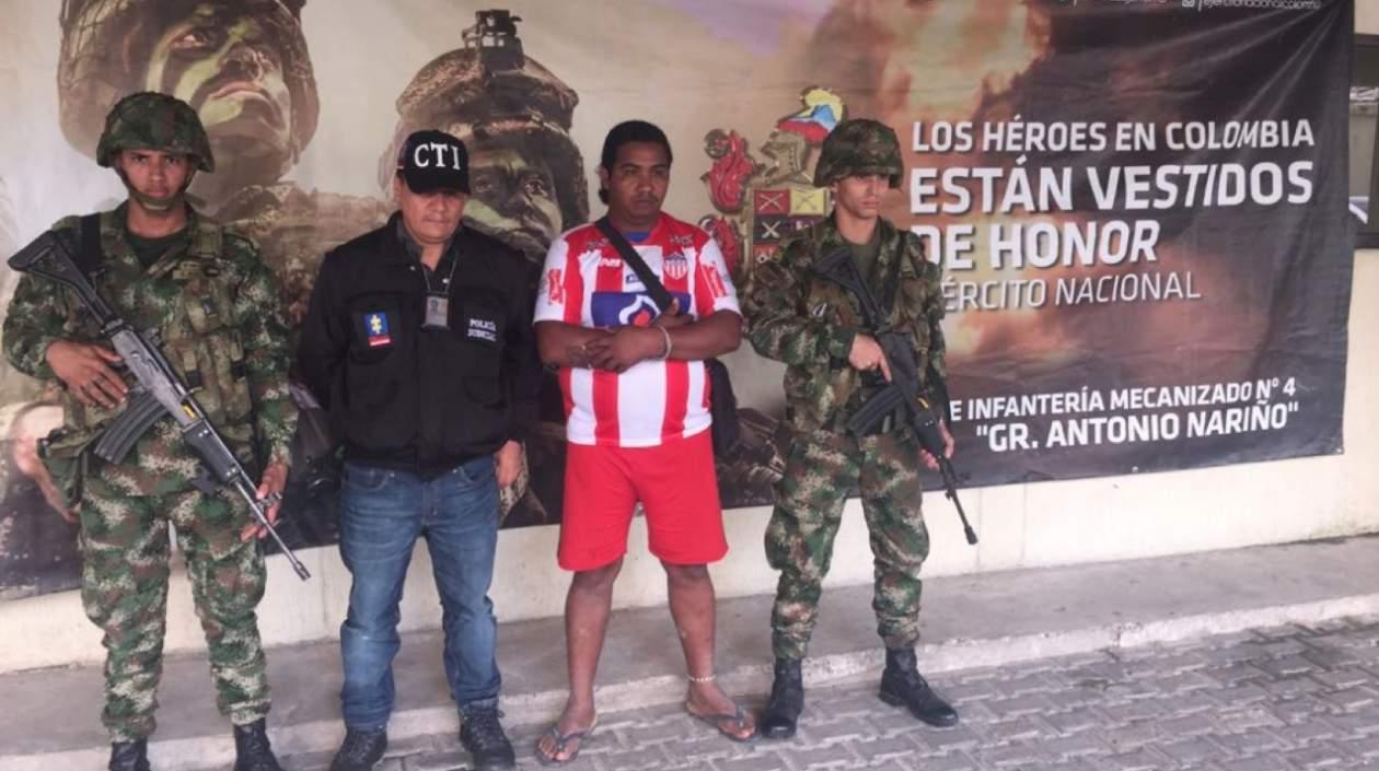 Leandro Antonio Navarro Ospino, alias 'Peludo'.