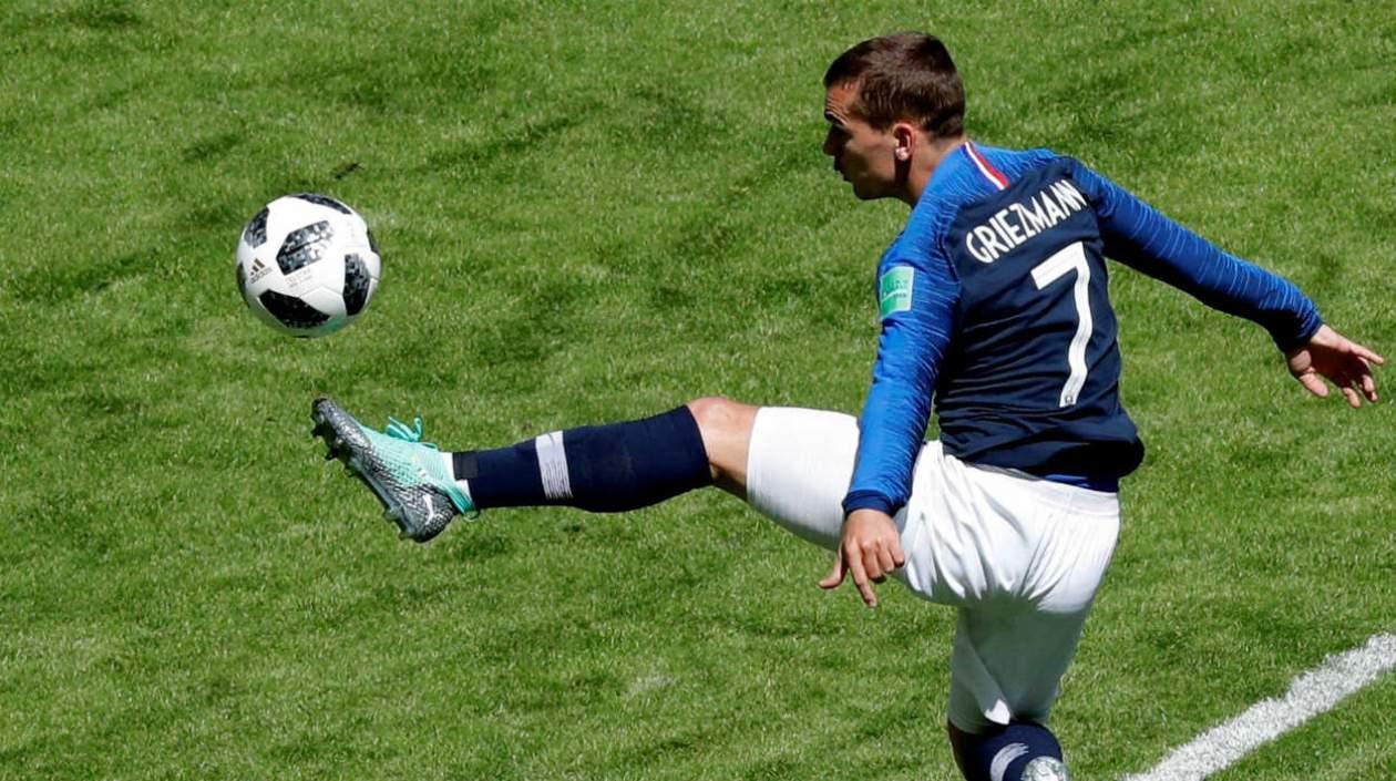 Antoine Griezmann durante el partido. 