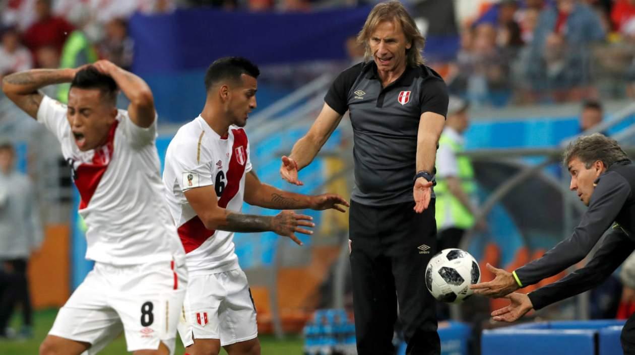 Ricardo Gareca, técnico de la Selección Perú. 
