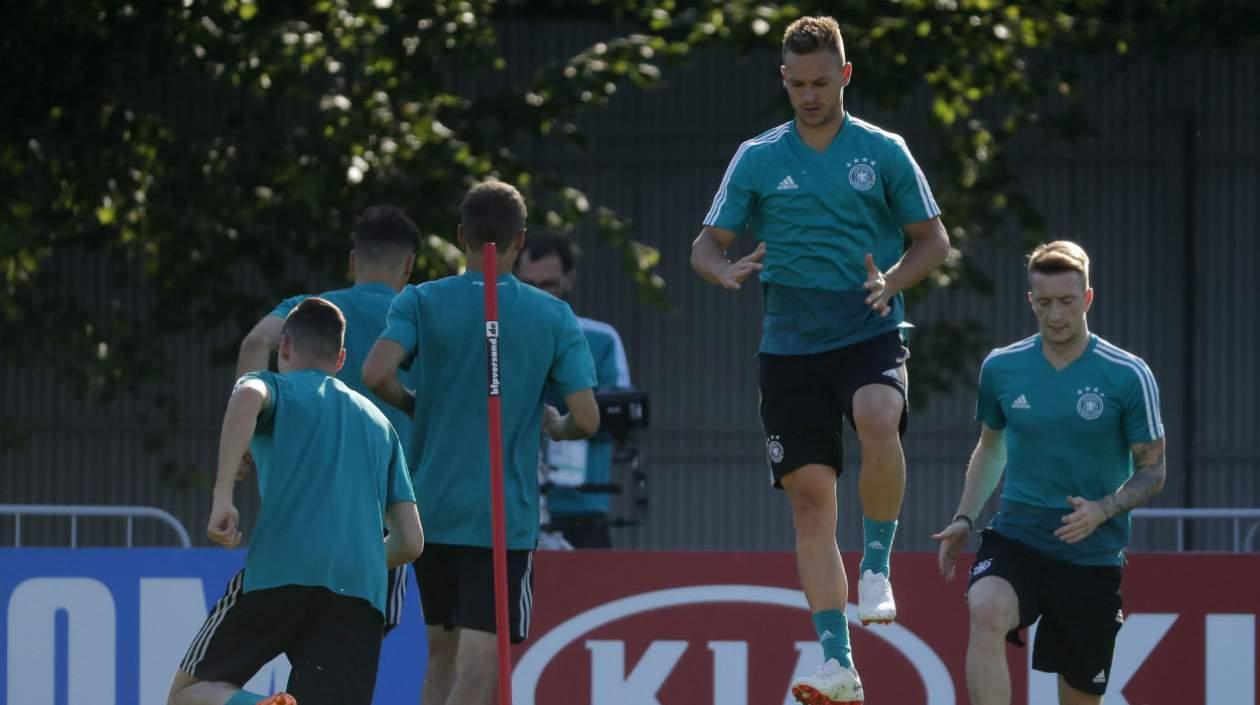 Jugadores de la Selección Alemania. 