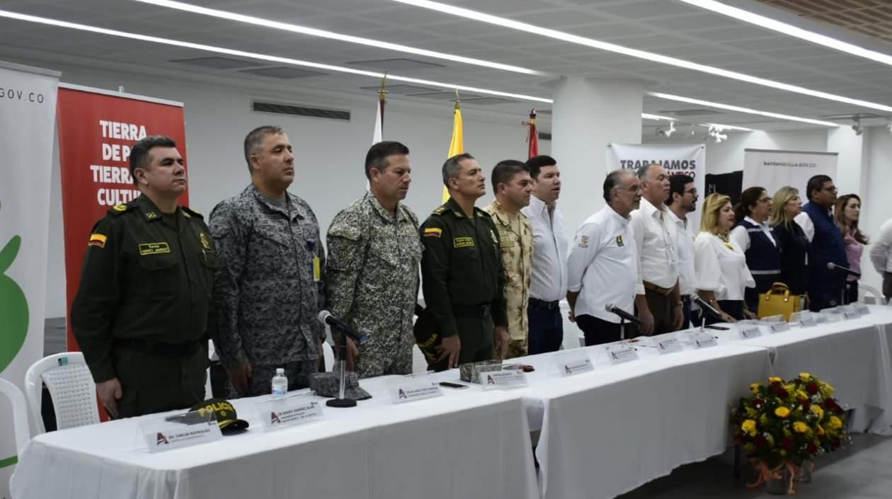 El delegado del Gobierno Fredy Socarrás, en el acto protocolario.