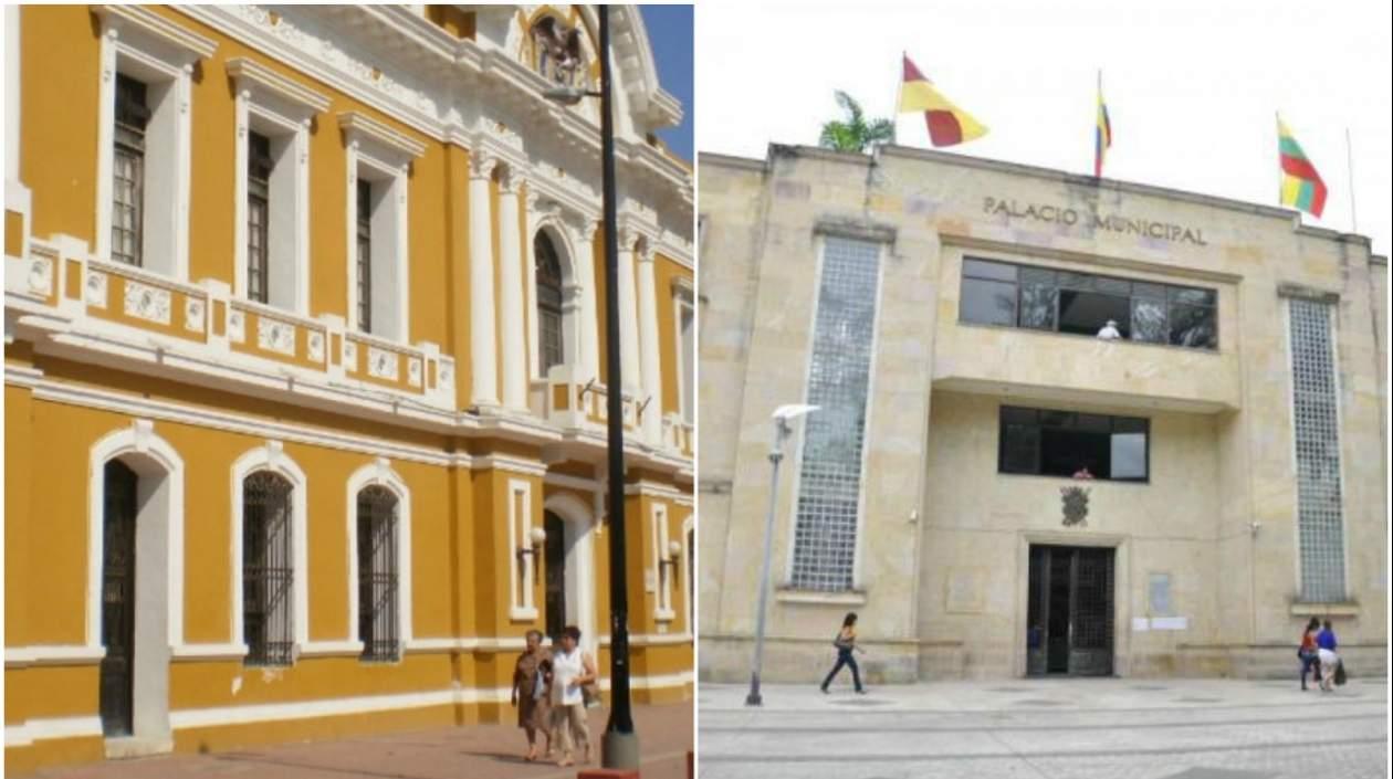 Alcaldías de Santa Marta e Ibagué.