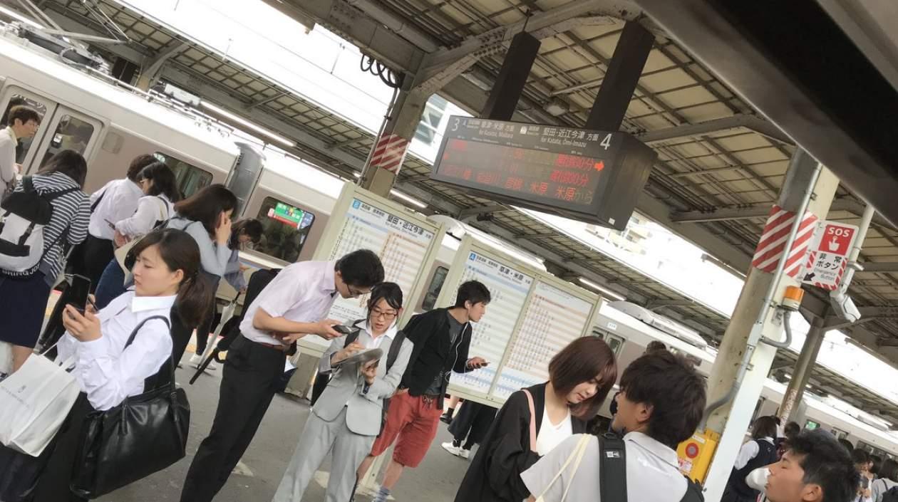 El movimiento de tierra alcanzó el nivel 6 bajo en la escala japonesa cerrada de 7 grados.