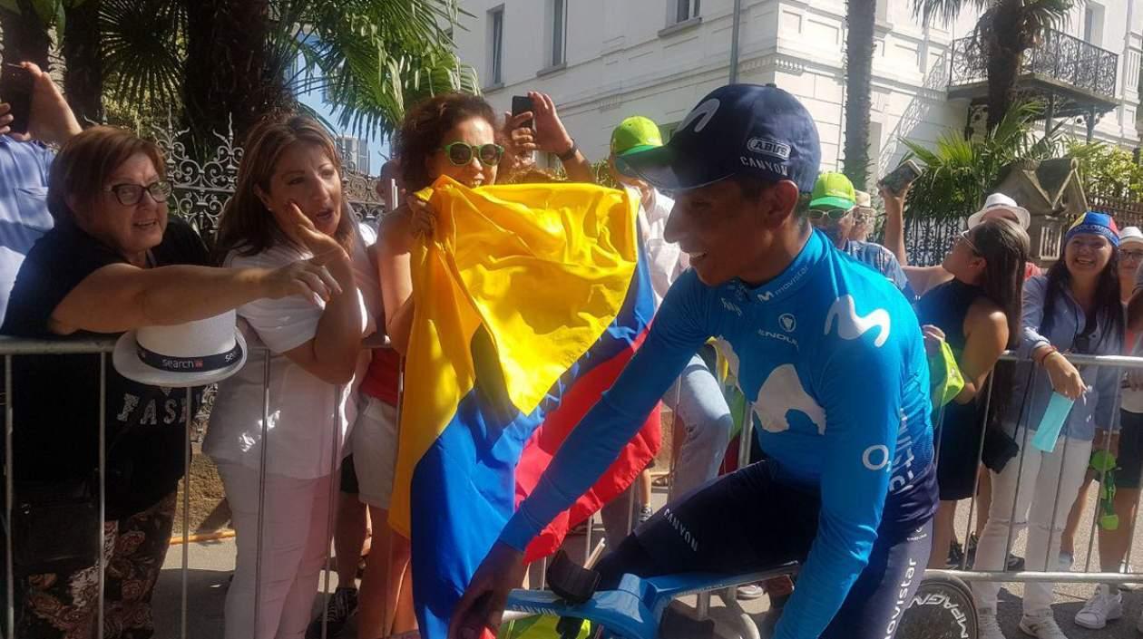 Nairo Quintana, ciclista colombiano. 