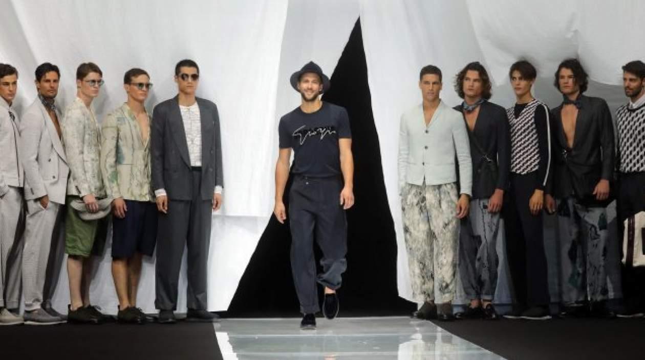 Pasarela de Giorgio Armani. 