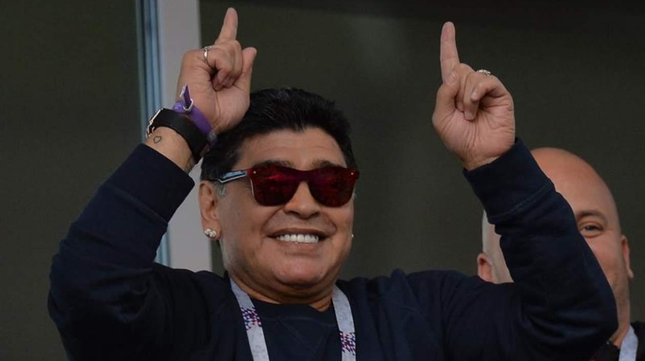Diego Maradona. 