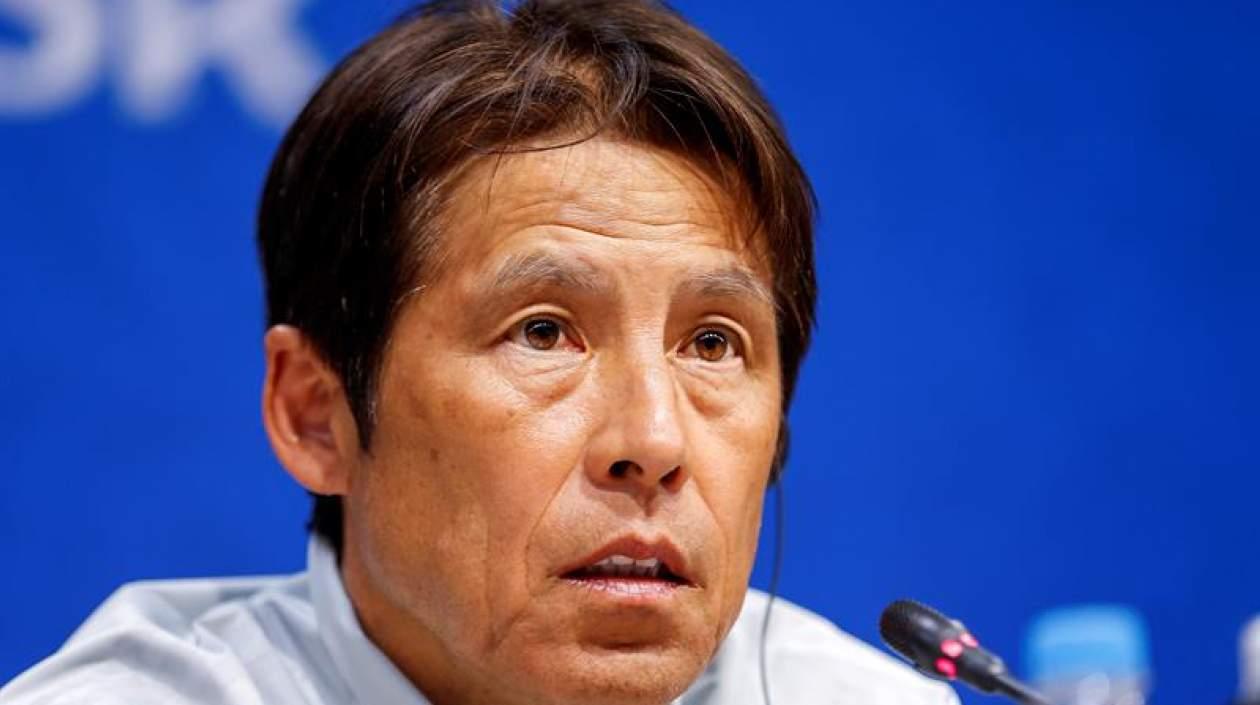 El seleccionador de Japón, Akira Nishino.