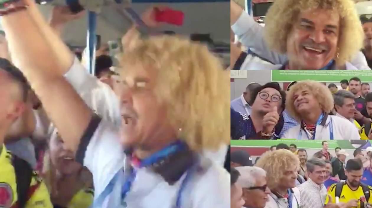 Carlos 'El Pibe' Valderrama.