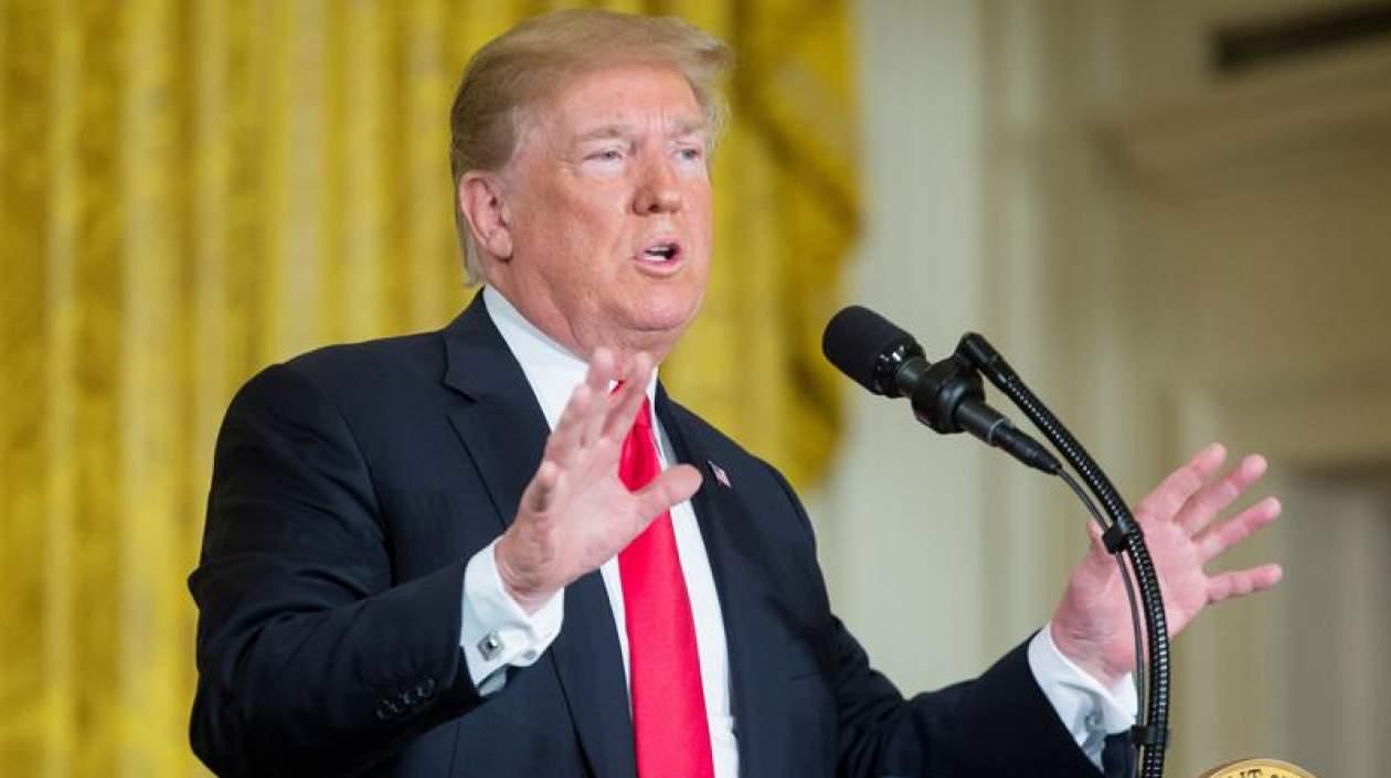 Donald Trump, presidente de Estados Unidos.