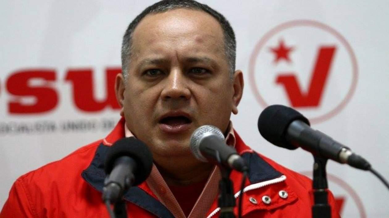 El dirigente chavista Diosdado Cabello.