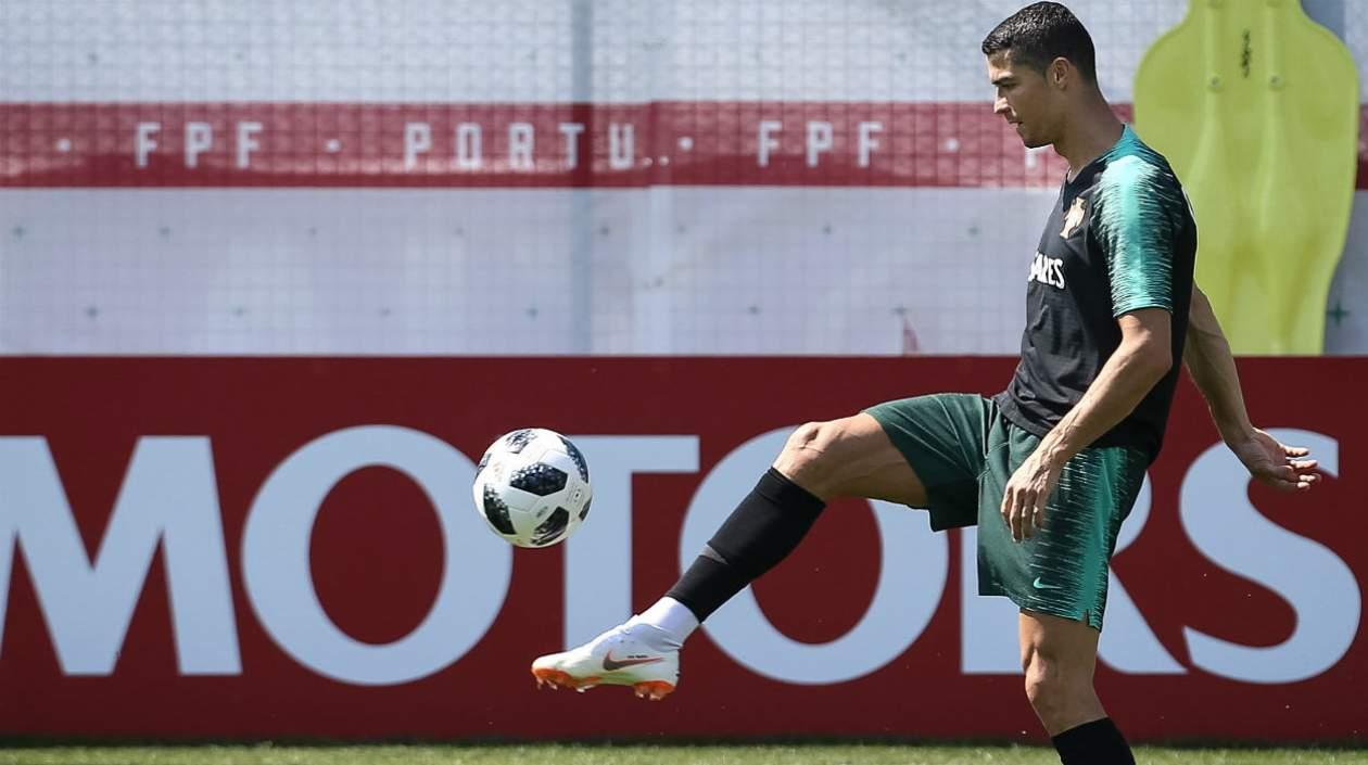 Cristiano Ronaldo, delantero portugués. 
