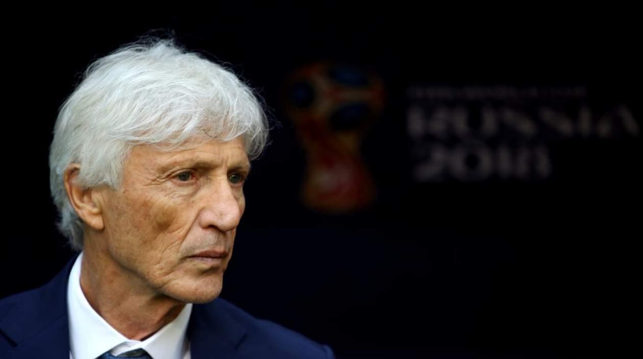 José Néstor Pékerman, técnico de Colombia.