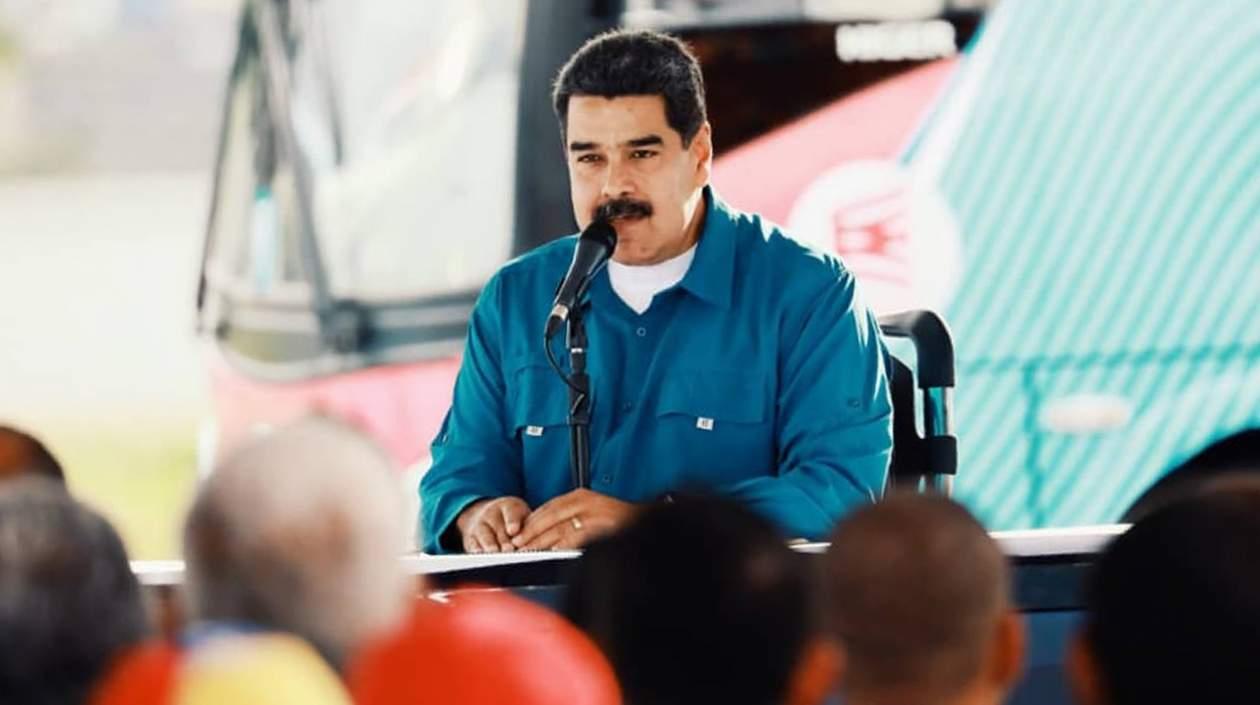 El jefe de Estado de Venezuela, Nicolás Maduro