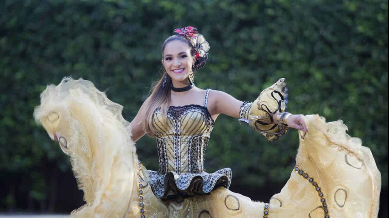 La reina del Carnaval, Valeria Abuchaibe.