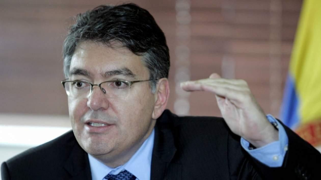 El ministro de Hacienda, Mauricio Cárdenas.